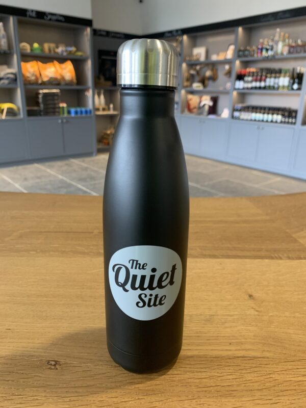 Quiet Water Bottle in Black